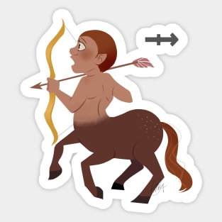 Zodiac: Sagittarius Sticker